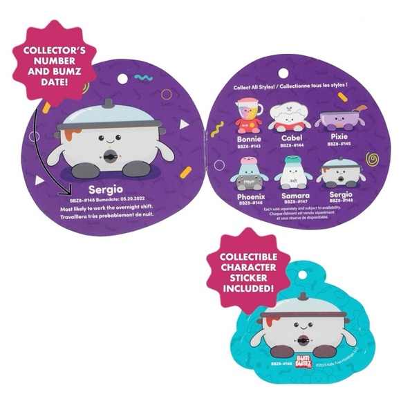 NWT 7.5” Sergio the Slowcooker KitchenBumz Bumbumz by Russ - Picture 6 of 8